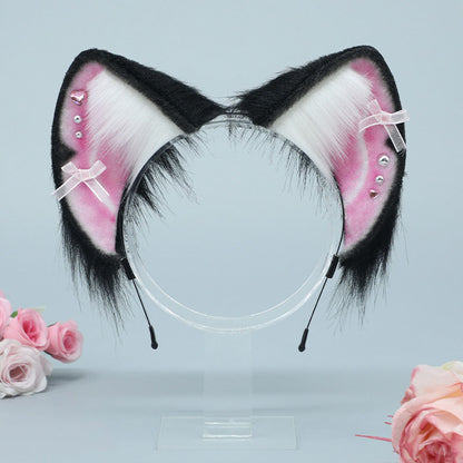 Pink Lolita Cat Ears