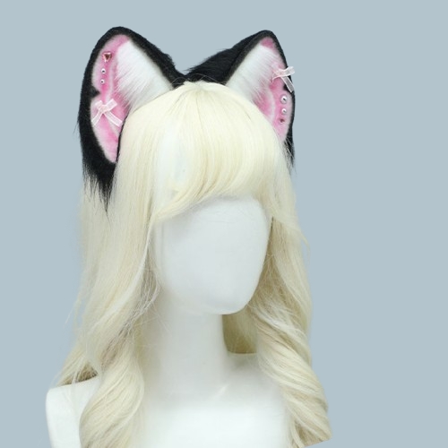 Pink Lolita Cat Ears